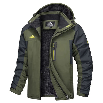 Jacke mit Kapuze und Reißverschluss
