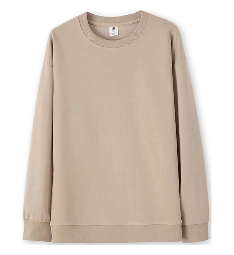 Unisex Langarm Sweatshirt Basic Rundhals in verschiedenen Farben