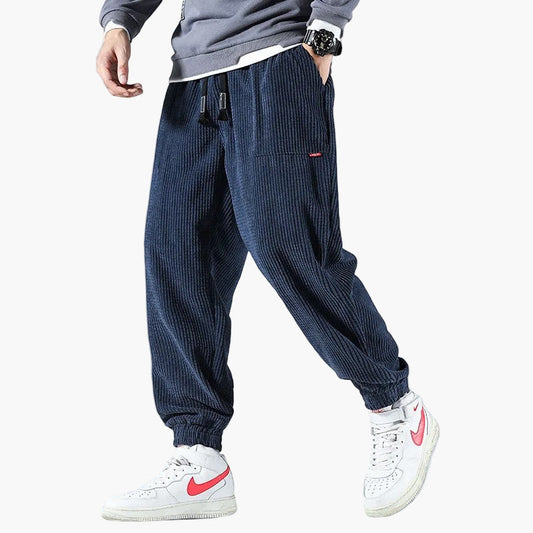 Herren Streetwear Lifestyle-Hose mit elastischem Saum
