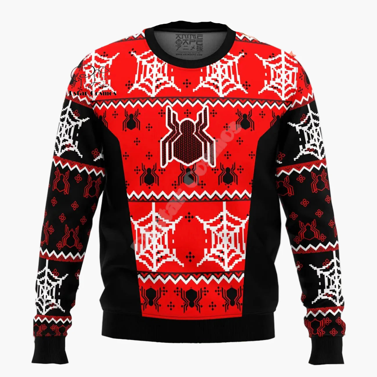 Herren Ugly Christmas Sweater mit Katzenmotiv und Spruch – Lustiger Pullover für Katzenliebhaber