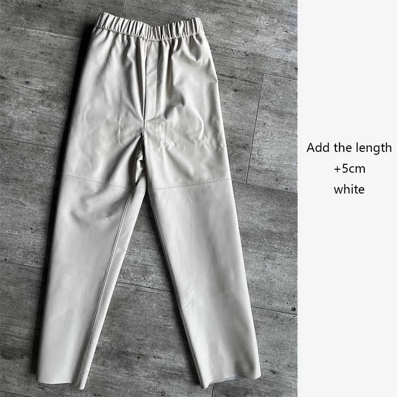 Damen Hose elastischer Bund Knöchellang Schwarz