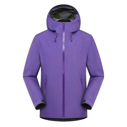 Unisex Outdoorjacke mit Kapuze – Wetterfest