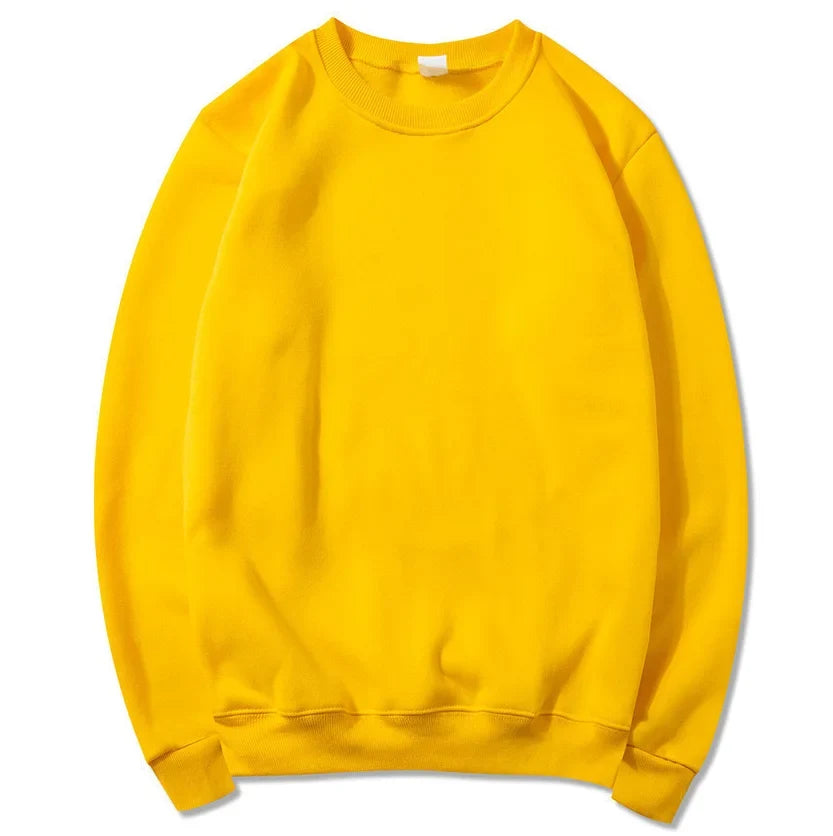 Unisex Langarm Sweatshirt Pullover Rundhalsausschnitt Freizeit