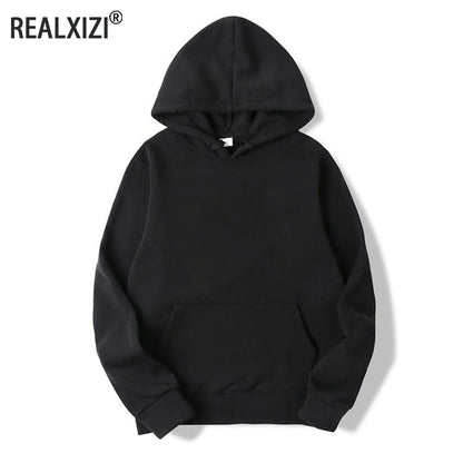 Unisex Hoodie mit Kapuze und Kängurutasche