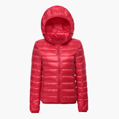 Damen Steppjacke mit Kapuze – Leichte Outdoorjacke für Alltag & Freizeit
