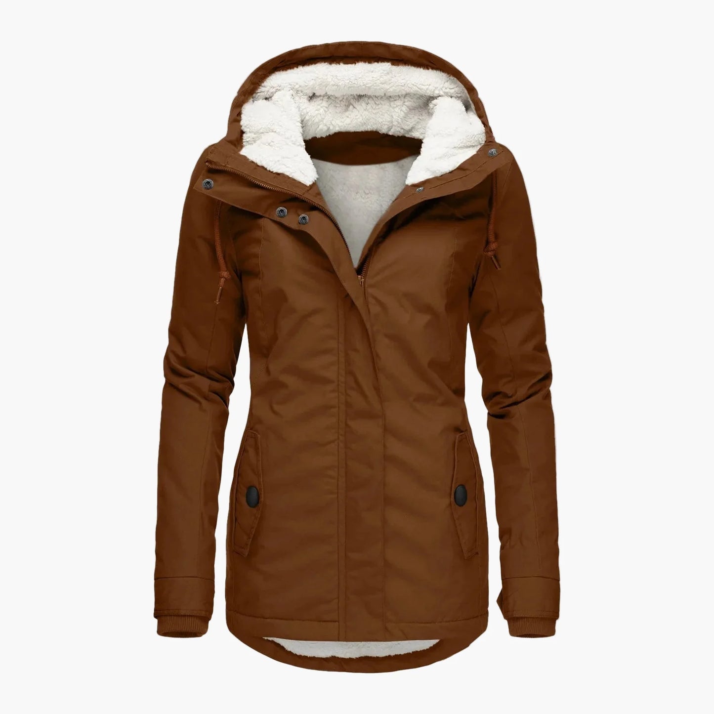 Damen Winterjacke mit Kapuze – Modischer Parka für kalte Tage, vielseitig und warm