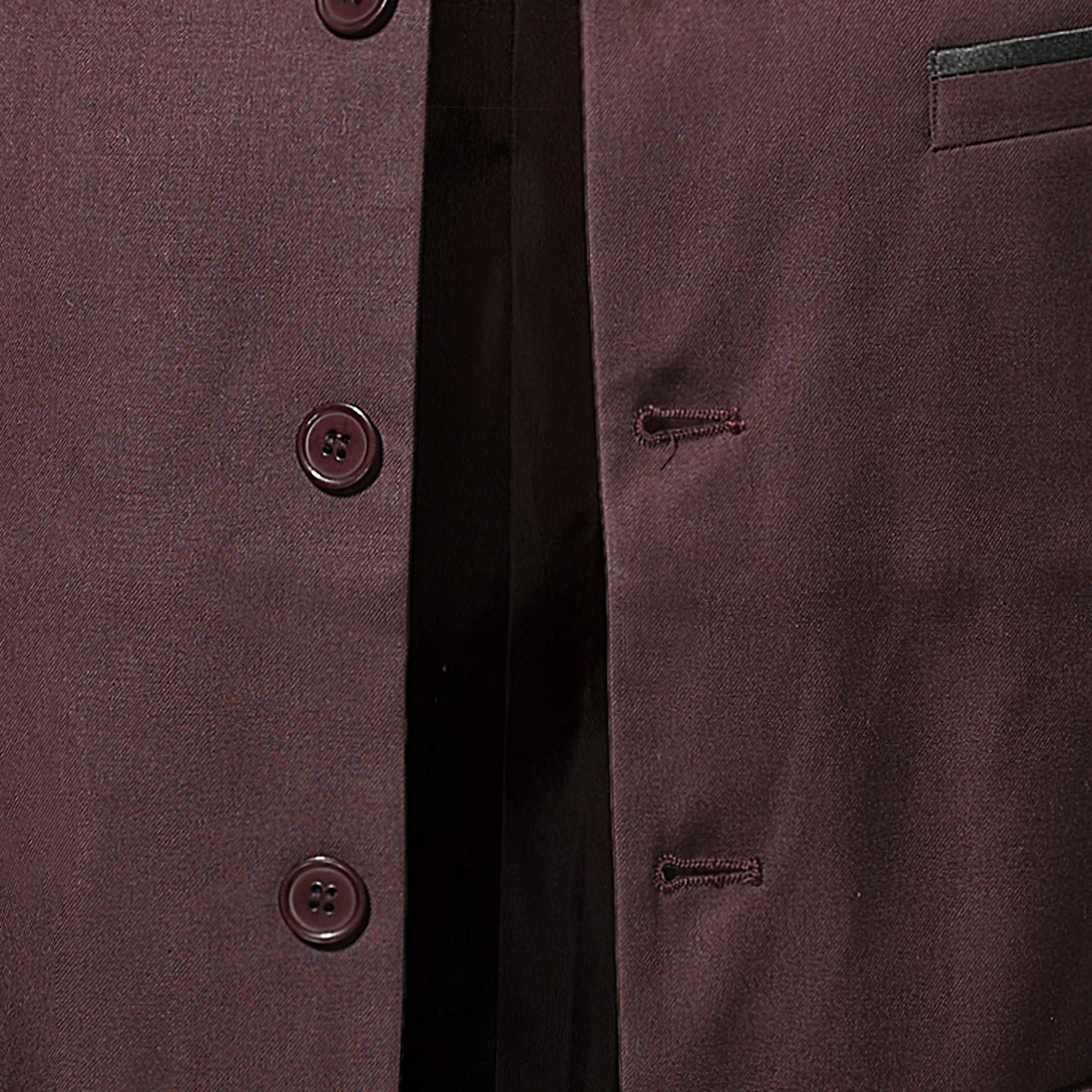 Herren Blazer mit Stehkragen und modernem Schnitt