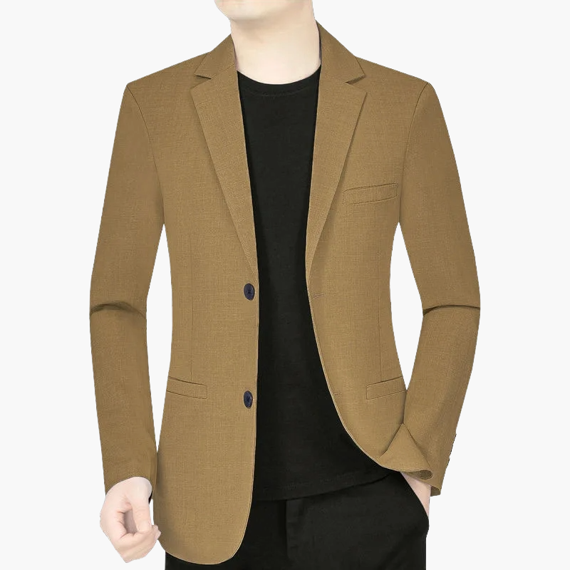 Herren Blazer Modern Business Casual – Eleganter Einreiher Sakko für Büro und Freizeit