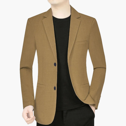 Herren Blazer Modern Business Casual – Eleganter Einreiher Sakko für Büro und Freizeit