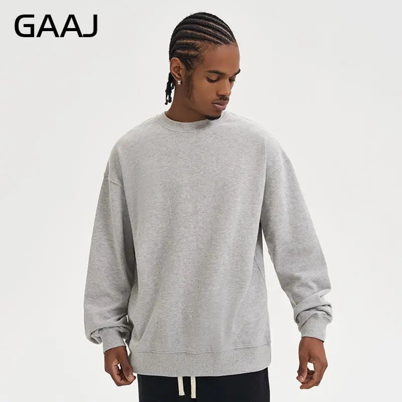 Unisex Langarm Sweatshirt Rundhals Basic Pullover