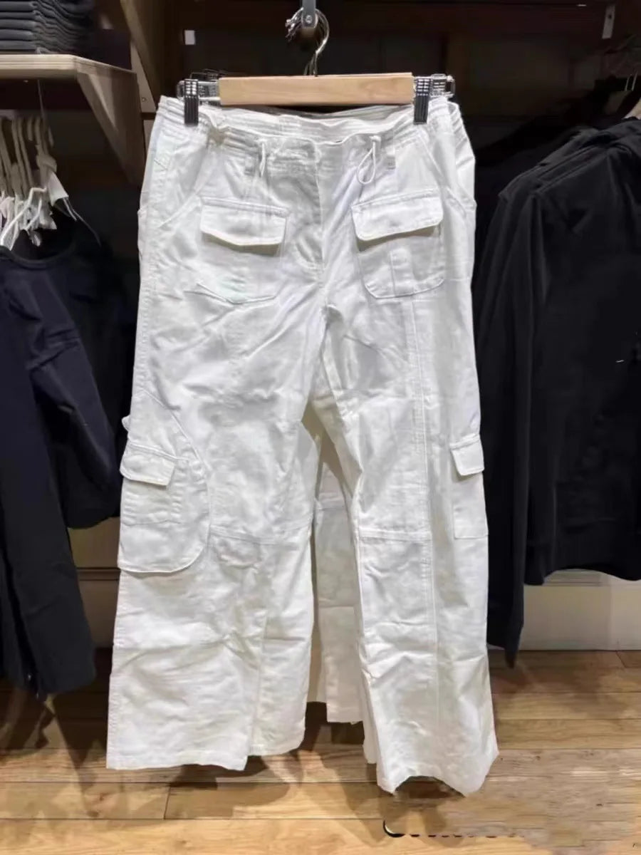 Loose Fit Cargohose für Damen mit mehreren Taschen