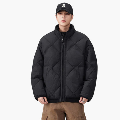 Herren Oversized Steppjacke für Freizeit und Alltag – Moderner Look, Komfortabler Sitz