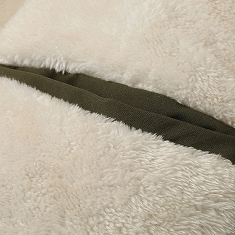 Herren Winter Outdoor Parka mit Kapuze – Warm Gefütterte Übergangsjacke für Freizeit & Abenteuer