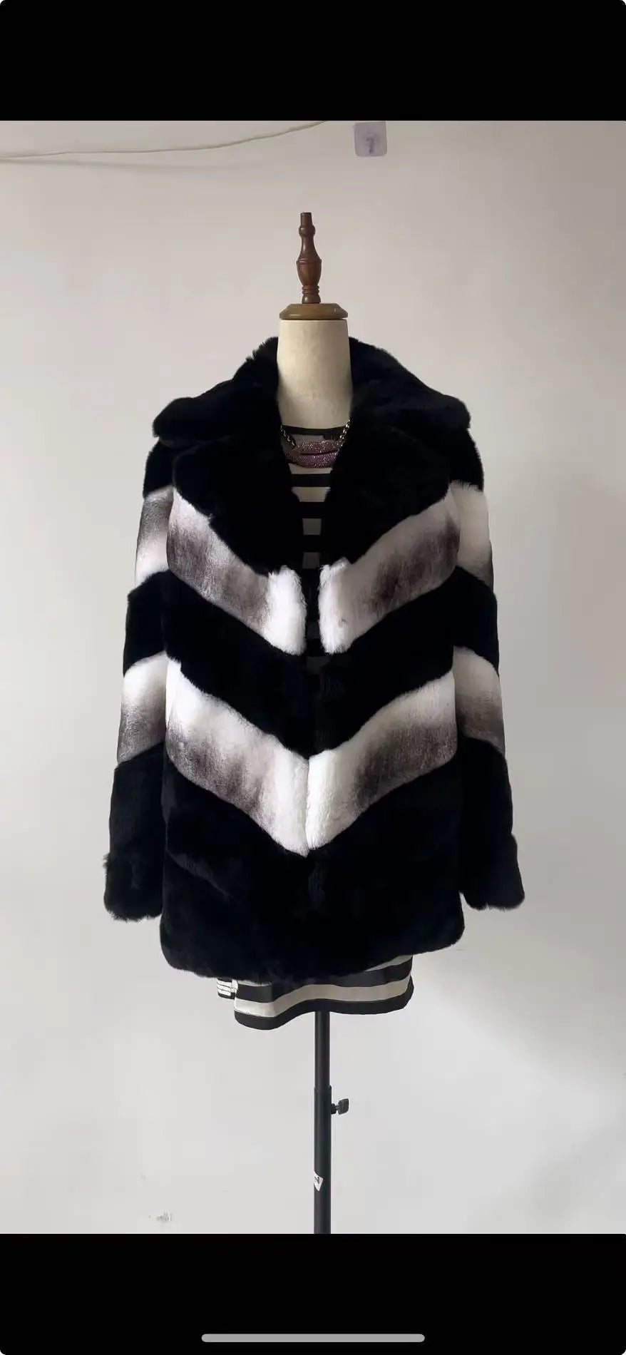 Damen Kapuzen Kunstpelz Mantel Langarm Winterjacke