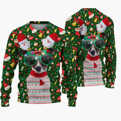 Herren Ugly Christmas Sweater – Lustiger Weihnachtspullover mit Spruch und Motiv, ideal für Weihnachtsfeiern
