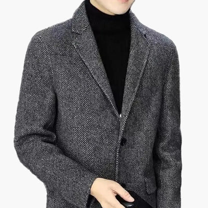 Herren Klassischer Blazer Modern Business Freizeitjacke – Eleganter Stil für Büro & Alltag