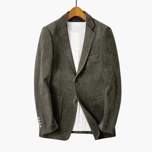 Herren Cord Blazer Modern Business Casual Sakko – Stilvoll & Vielseitig für Büro und Alltag