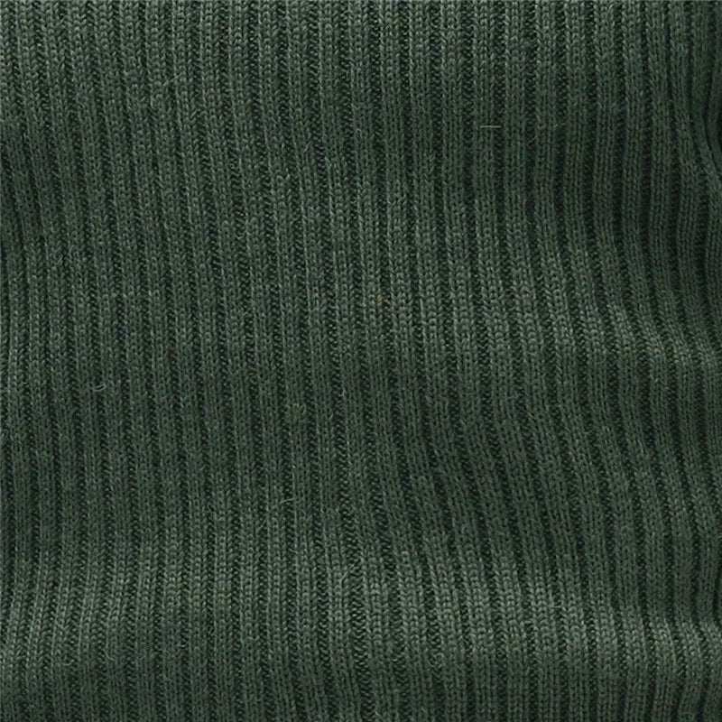 Herren Strickpullover im Militärstil – Klassischer V-Ausschnitt, robuster Alltagsbegleiter