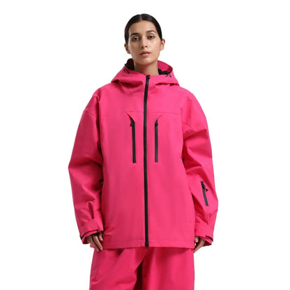 Unisex Winterjacke mit Kapuze für Snowboard Ski Outdoor