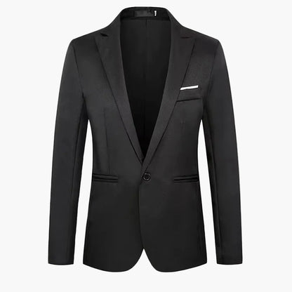 Herren Business Sakko – Eleganter Einreiher Blazer für formelle Anlässe und Büro
