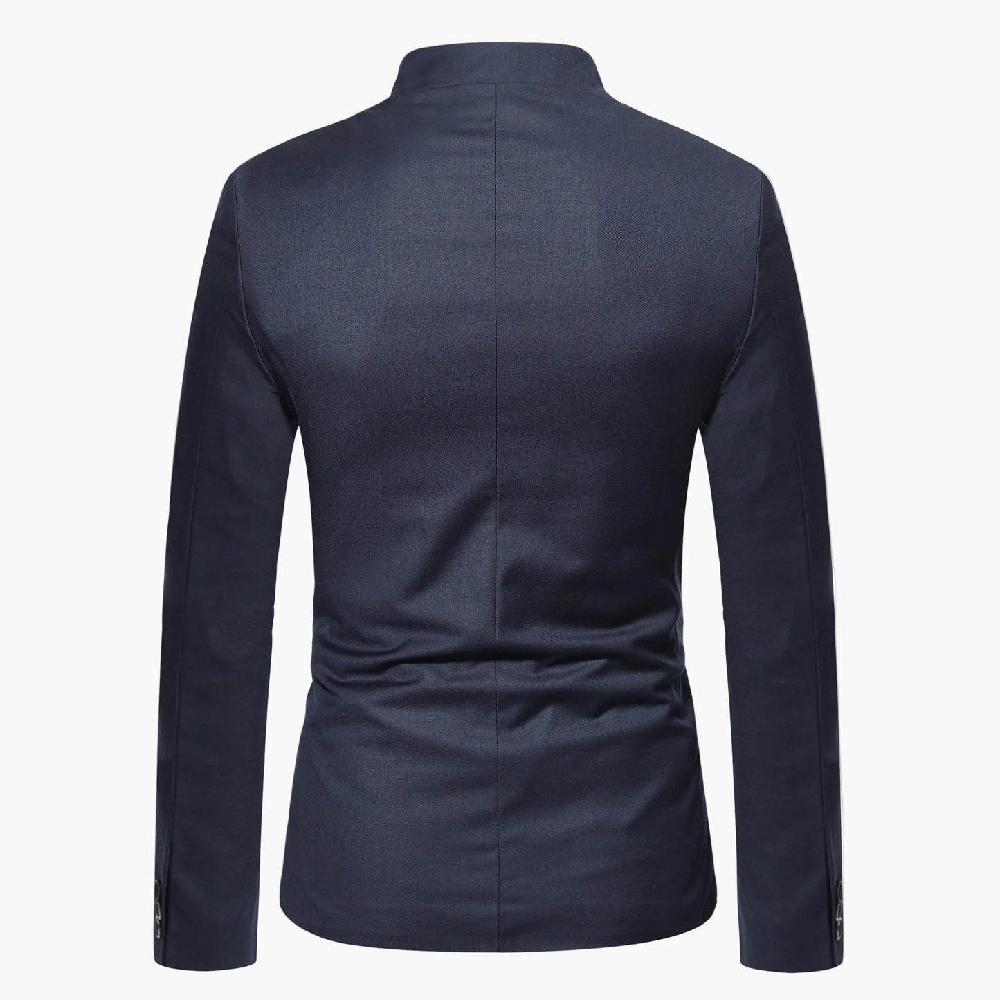 Herren Blazer mit Stehkragen und modernem Schnitt