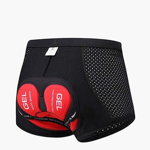 Herren Fahrradhose mit 5D-Gel-Polster – Atmungsaktive, stoßdämpfende Radunterhose für Mountainbike, Rennrad & Pendler