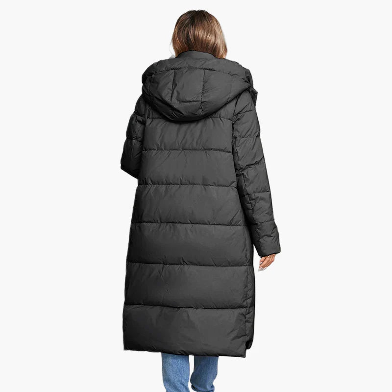 Damen Steppmantel mit Kapuze – Warmer Wintermantel für Alltag und Outdoor