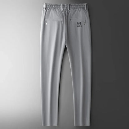 Herren Freizeithose mit Gummibund & Reißverschlusstaschen