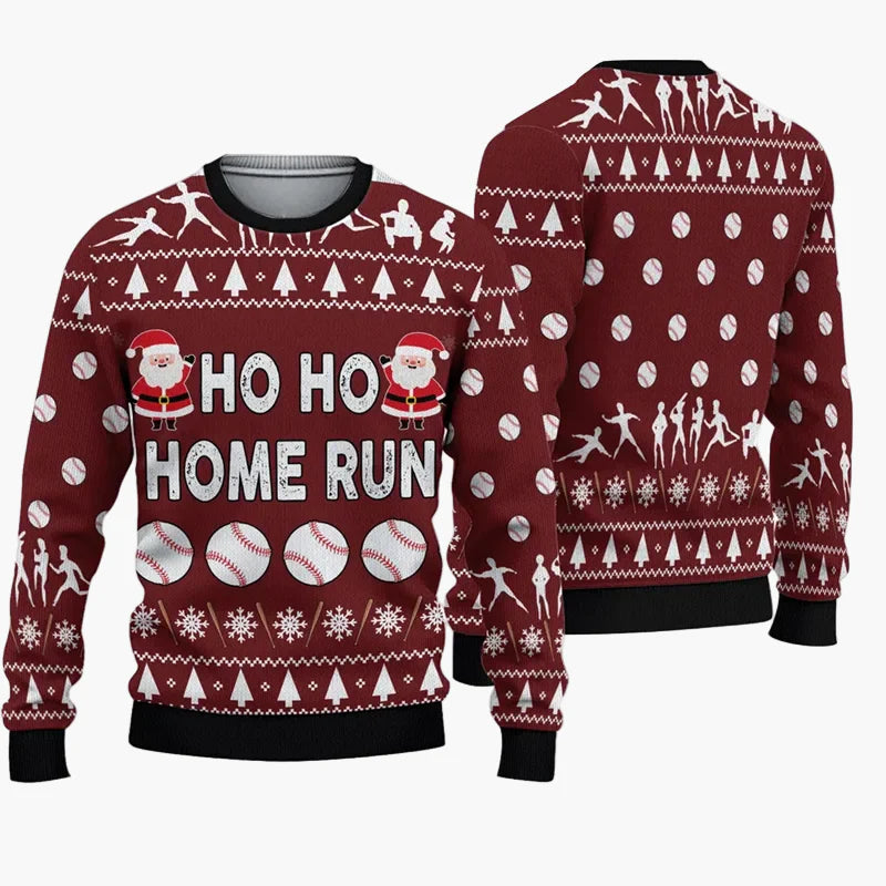 Herren Ugly Christmas Sweater – Lustiger Weihnachtspullover mit Spruch und Motiv, ideal für Weihnachtsfeiern