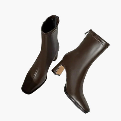 Damen Stiefeletten mit Blockabsatz – Elegante Alltags- & Business-Boots
