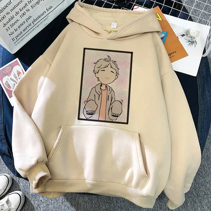 Unisex Kapuzenpullover mit Anime-Druck
