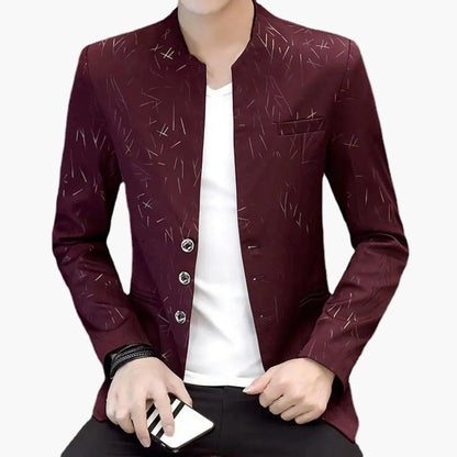 Herren Slim Fit Blazer im modernen Casual Style – Ideal für Business & Freizeit
