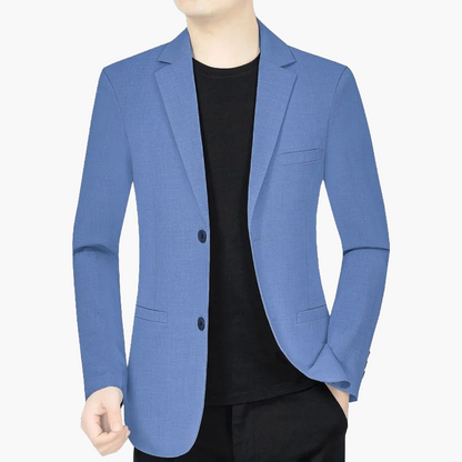 Herren Blazer Modern Business Casual – Eleganter Einreiher Sakko für Büro und Freizeit
