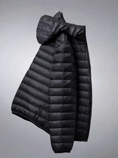 Leichte Steppjacke mit Kapuze für Damen, verschiedene Farben