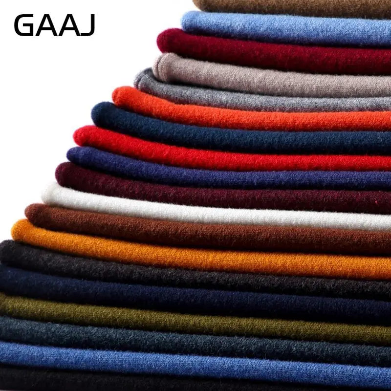 Rollkragenpullover für Herren, Feinstrick