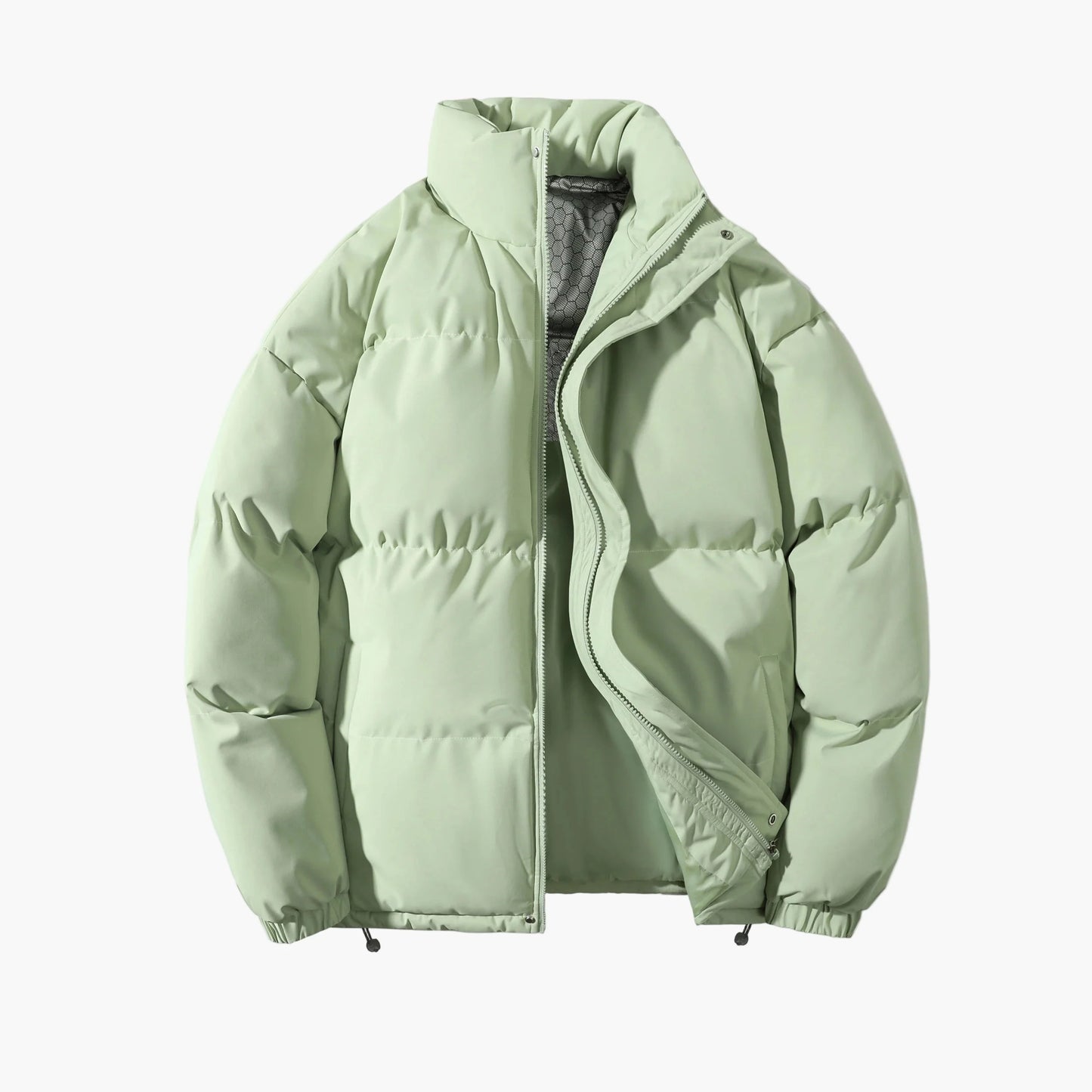 Herren Daunen-Steppjacke Winterjacke Outdoor Streetwear