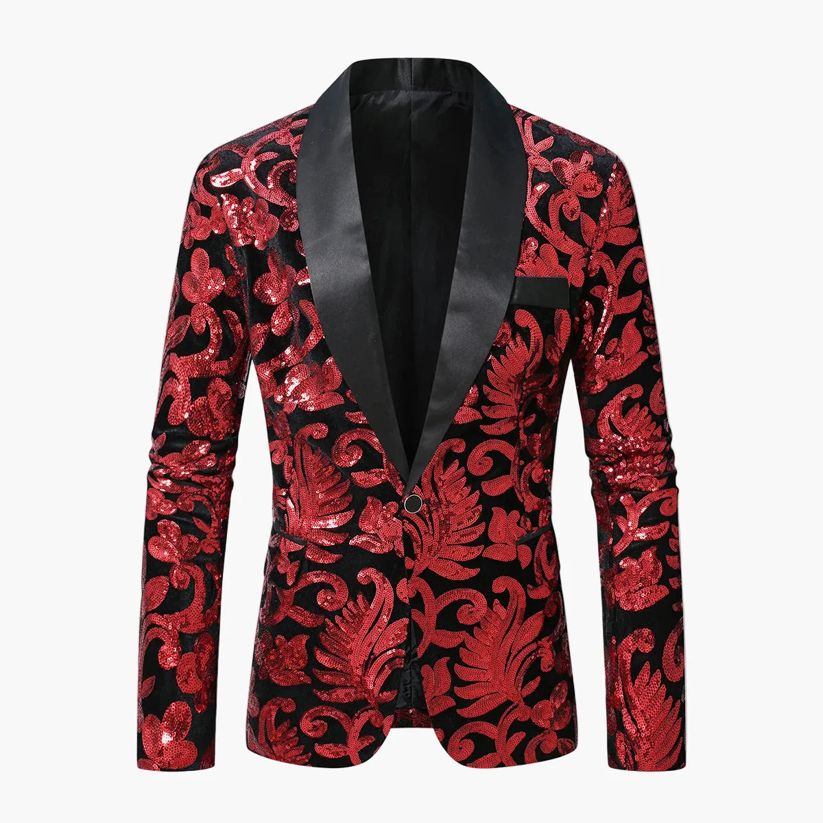 Herren Luxus Smoking Sakko für festliche Anlässe – Eleganter Party- und Bühnen-Blazer im modernen Design