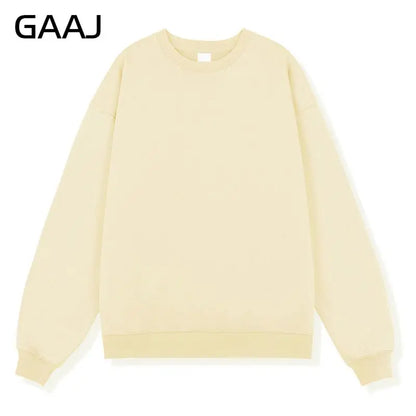 Unisex Langarm Sweatshirt Rundhals Basic Pullover