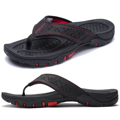 Herren Zehentrenner-Sandalen mit Fußgewölbestütze – Sportlich & Orthopädisch, Ideal für Alltag, Strand und Outdoor