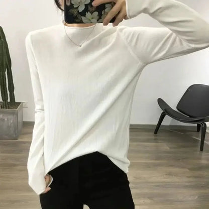 Damen Oversize Winterpullover im Lässig-Stil für Alltag und Freizeit