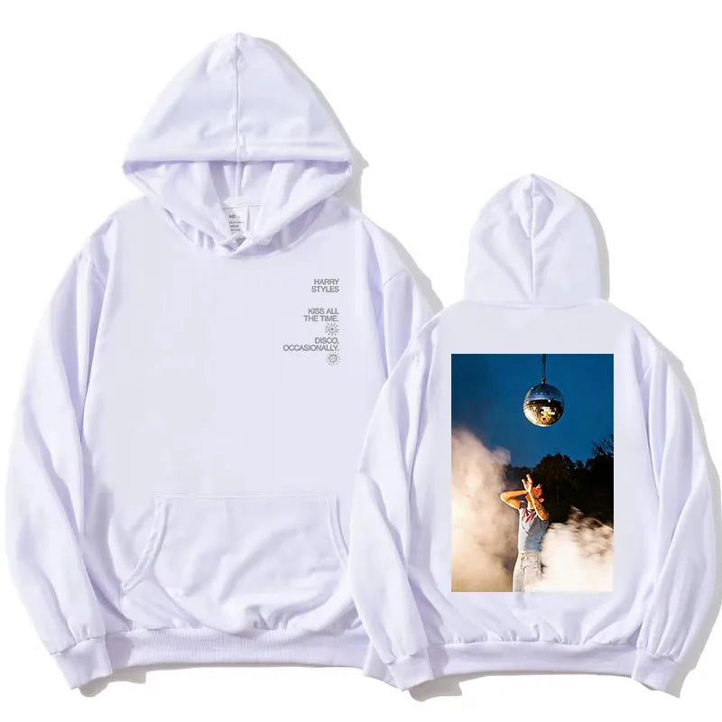 Unisex Kapuzenpullover mit aufgedrucktem Text und Motiv