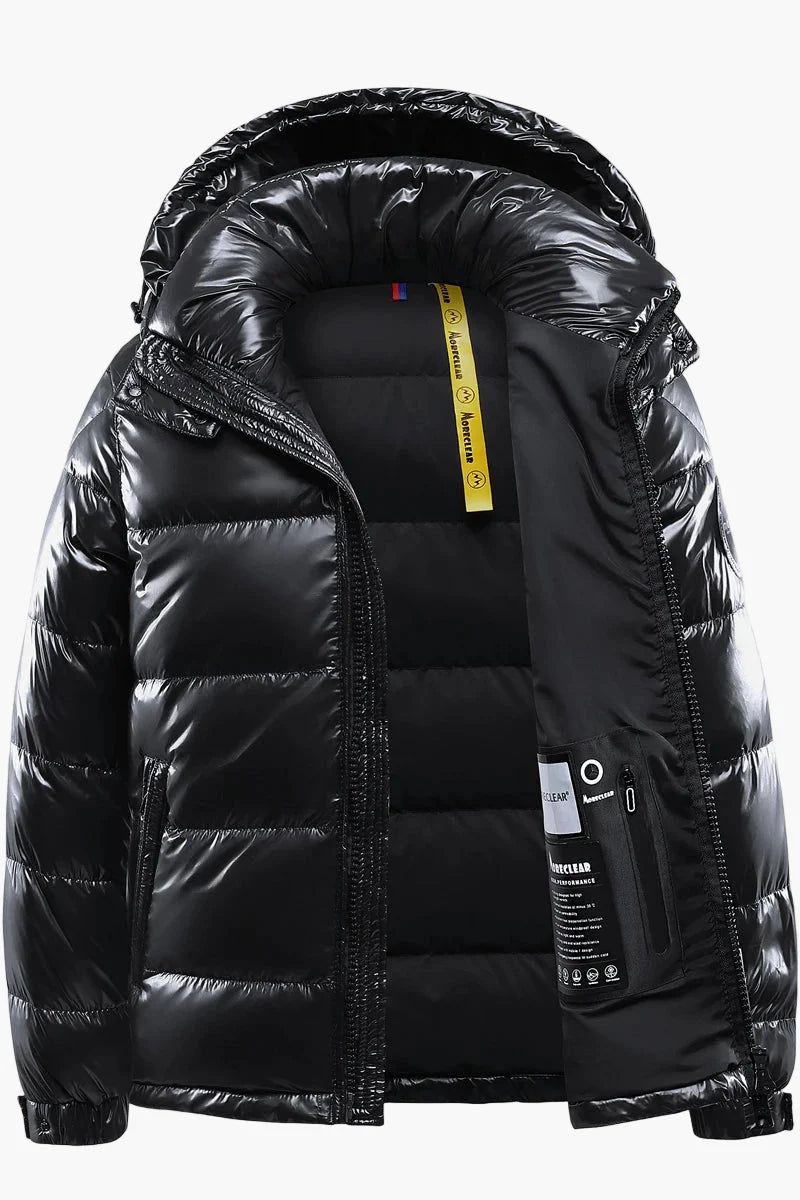 Herren Steppjacke mit Kapuze – Winterjacke für Alltag und Outdoor