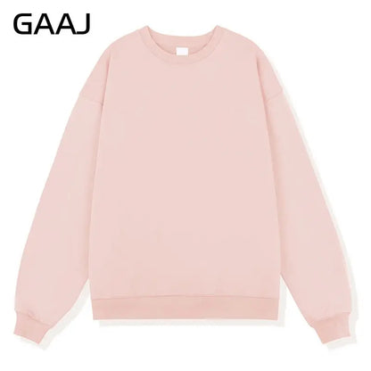 Unisex Langarm Sweatshirt Rundhals Basic Pullover