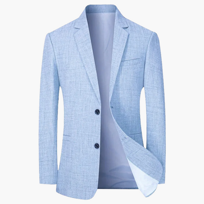 Herren Blazer Modern Business Casual – Eleganter Einreiher Sakko für Büro und Freizeit