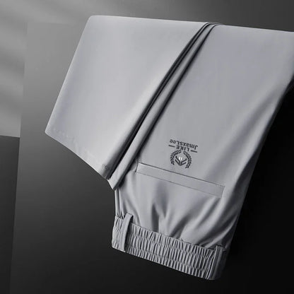 Herren Freizeithose mit Gummibund & Reißverschlusstaschen