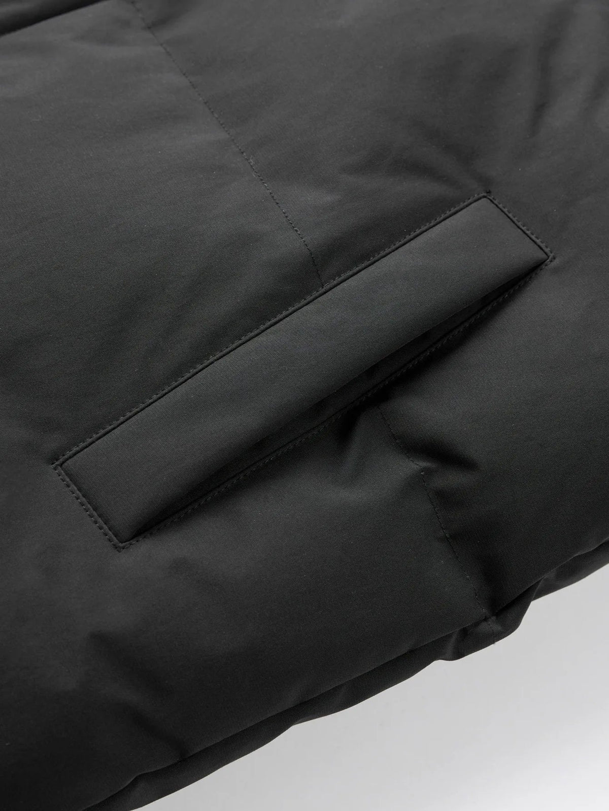 Unisex Winter Steppjacke mit Kapuze und Streifen - Warme Pufferjacke