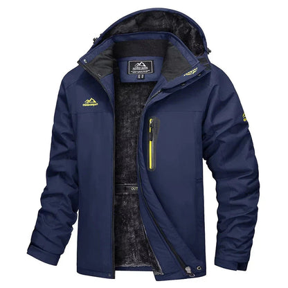 Jacke mit Kapuze und Reißverschluss