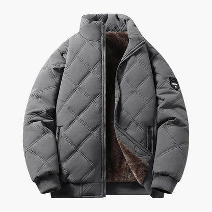 Herren Steppjacke mit Fleecefutter – Stilvolle Übergangsjacke für Alltag und Outdoor