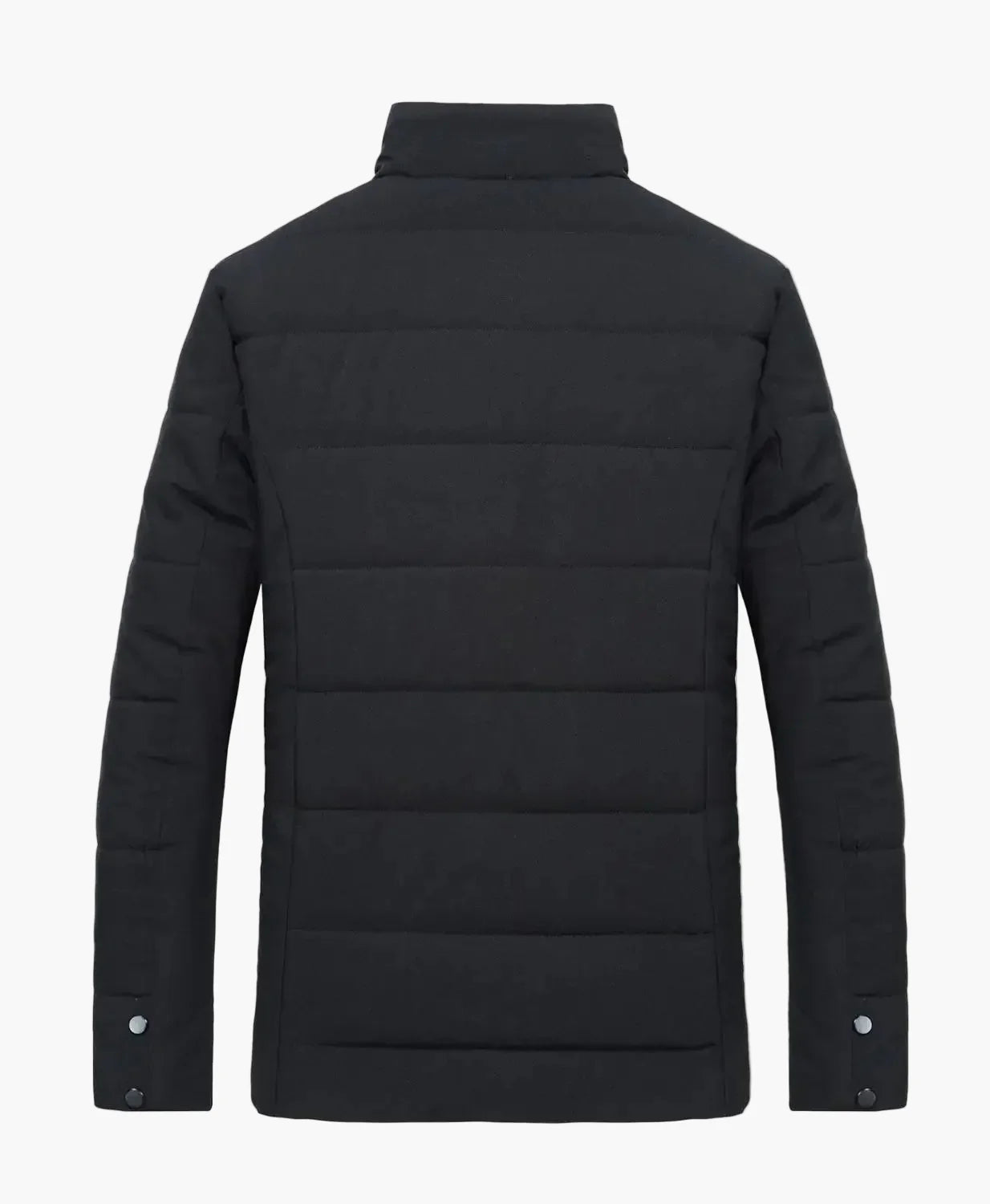 Herren Winter Steppjacke mit Kunstfellkragen – Eleganter Casual-Stil für kalte Tage
