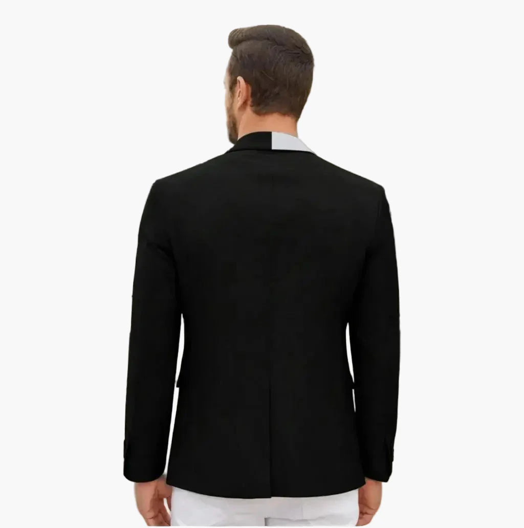 Herren Business Anzug Sakko Modern Slim Fit für Büro & festliche Anlässe